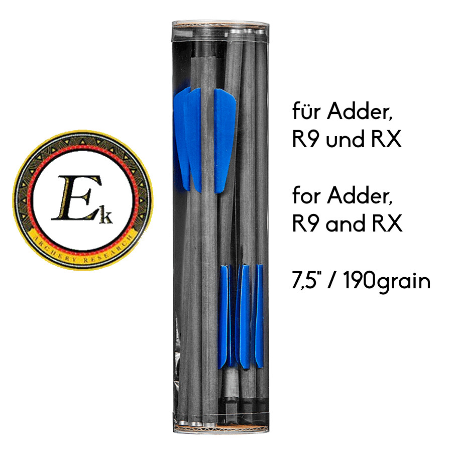 (image for) EK Archery Carbon Arrow for Cobra System Adder (10/pk)