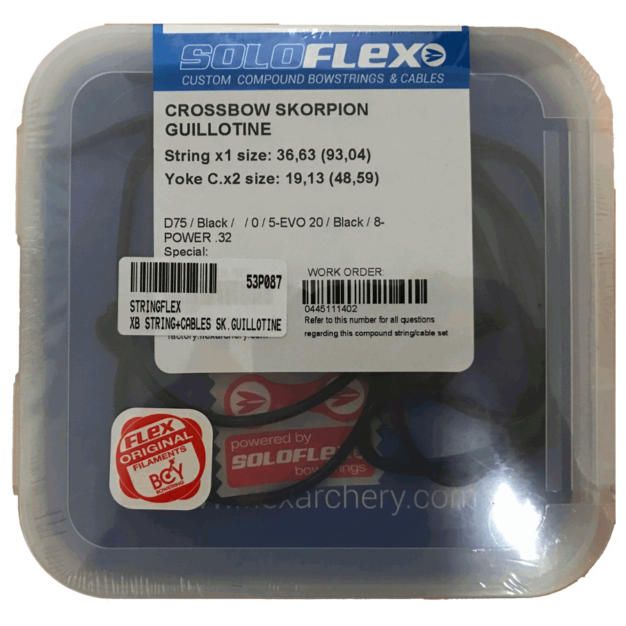 (image for) Flex Archery Soloflex String & Cable Kit for Guillotine