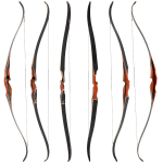 (image for) Buck Trail Black Nyala One-Piece Hunting Recurve 60"