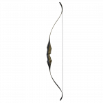 (image for) White Feather Sirin One Piece Hunting Recurve 62"