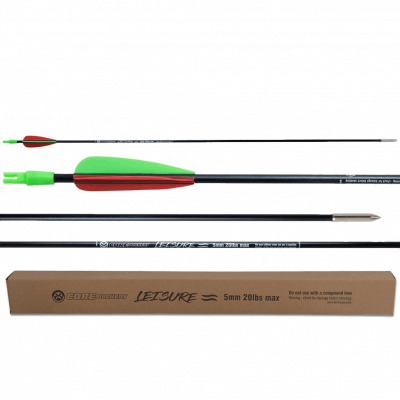 (image for) Core Fiberglass Arrow 5mm (Ready to Shoot)