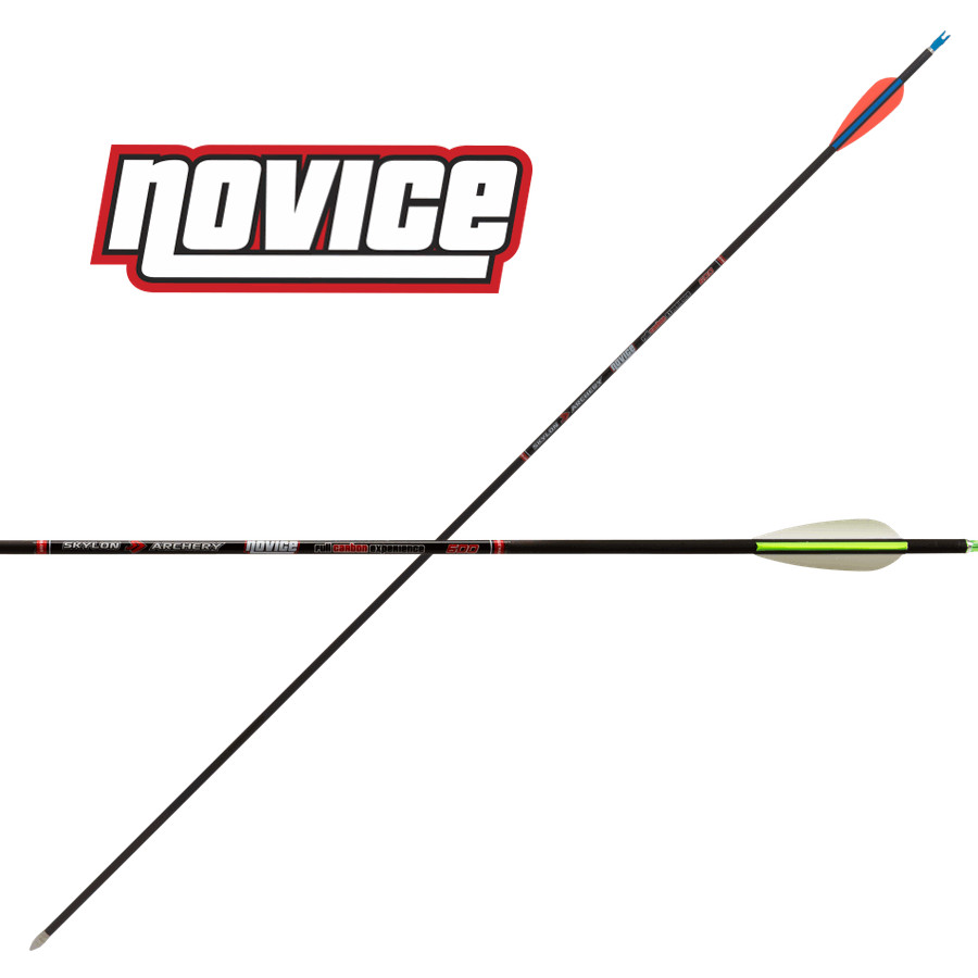 (image for) Skylon Novice Carbon Arrow with Vanes ready to shoot (4.2)