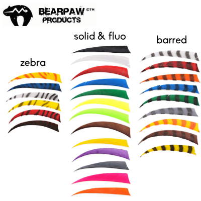 (image for) Bearpaw Feathers 4" RW (Shield)