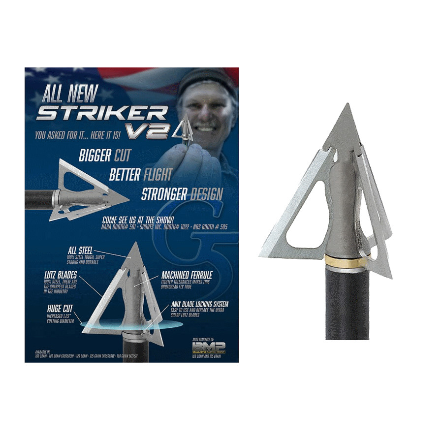 (image for) G5 Striker V2 Broadheads (3/pk)