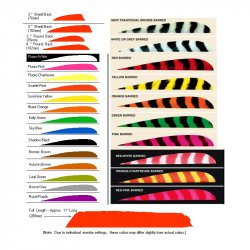 Trueflight Naturfeder 3" RW (Shield) (Bild für) Trueflight Naturfeder 3" RW (Shield)