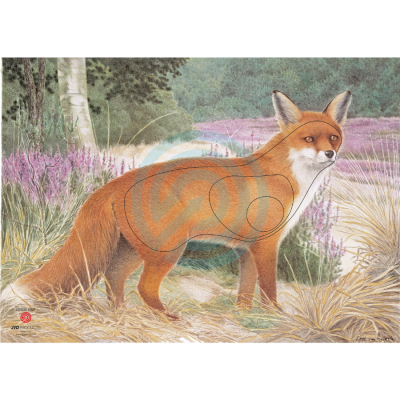 (image for) JVD Animal Target Face Fox