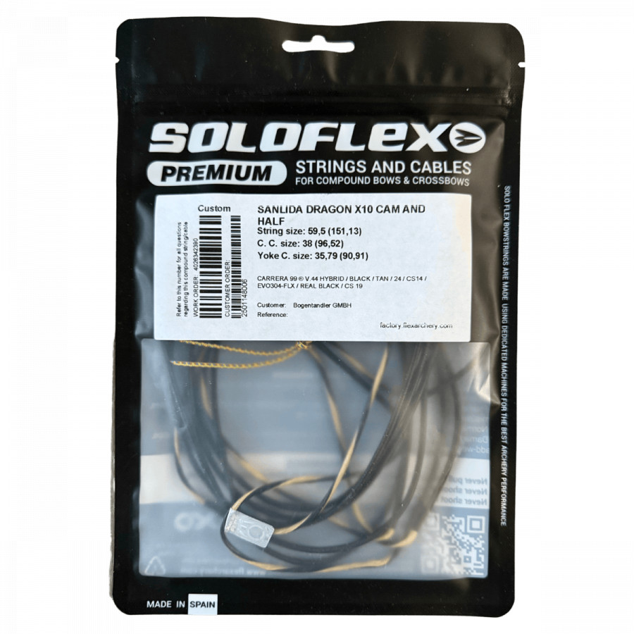 (image for) Flex Archery Soloflex String/Cable Set Sanlida Dragon 10