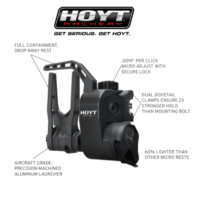 (Bild für) Hoyt Ultra Rest Integrate MX Pfeilauflage LH *SALE*