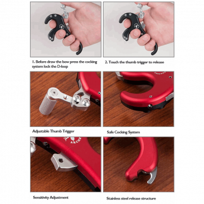 (image for) Topoint TP425 4-Finger Thumb Trigger Release