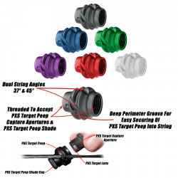 Specialty Archery PXS Target Peepsight (Bild für) Specialty Archery PXS Target Peepsight