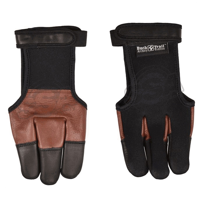 (image for) Buck Trail Hybrid Leather/Neoprene Shooting Glove