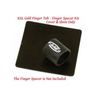 (Bild für) KSL Gold Fingertab Finger Spacer Kit Rubber