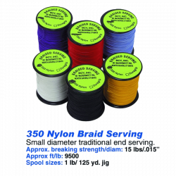 BCY 350 Nylon Braid Serving (image for) BCY 350 Nylon Braid Serving