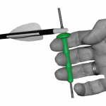 (image for) Flex Archery Finger Protector 3.0 (black) Pack of 2