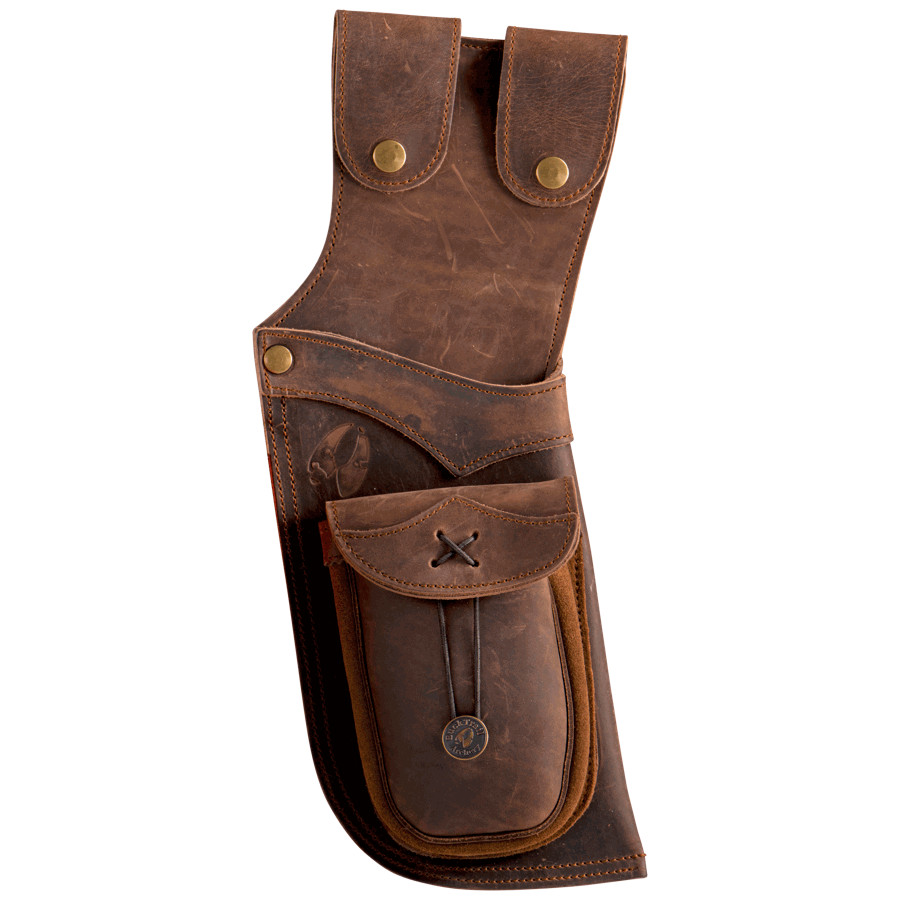 (image for) Buck Trail Orenda Premium Traditional Field Quiver (Leather)