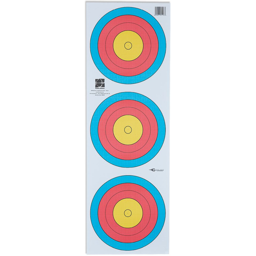 (image for) Target Face WA/FITA 3-Spot Compound 3x20cm