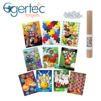 (image for) Egertec Fun Target Faces (set of 10) incl. 50 Face Pins