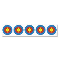 (Bild für) Krüger Zielscheibe für Blasrohr mit 5 Scheibenbildern