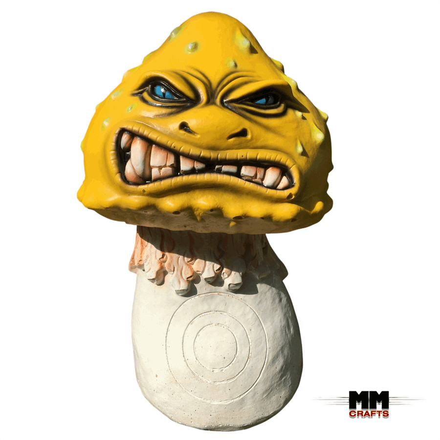 (image for) MM Crafts 3D Toxic Mushroom Yellow