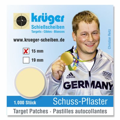 (image for) Krüger Target Patch (15mm diameter)