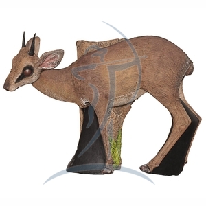 Asen/Wildcrete 3D Damara Dik-Dik Antelope (with squirrel)