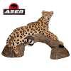 Wildcrete 3D Leopard on a Tree Log