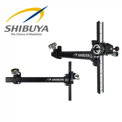 Shibuya Dual Click Recurve Sight Mod. 2019 (black)