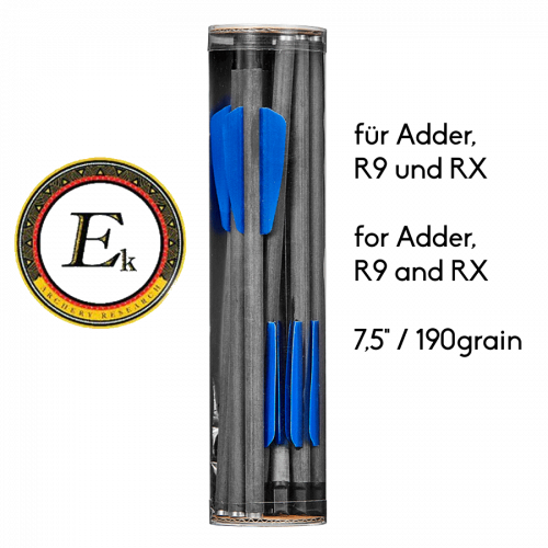 EK Archery Carbon Bolzen für Cobra System Adder (10er Pack)