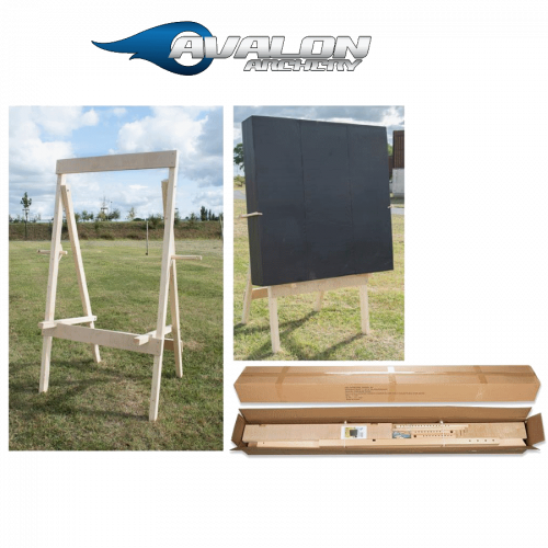 Avalon Target Stand Wood Deluxe Fully Adjustable