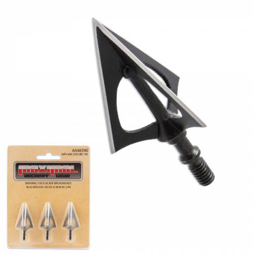 Maximal Black Razor Broadheads (3/pk)