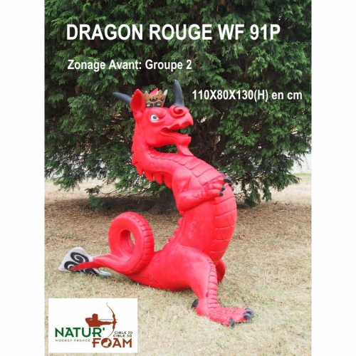 Natur Foam Roter Drache