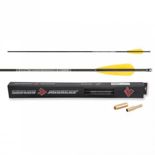 Skylon Ebony (±0.006) Carbon Fertigpfeil mit Naturfedern (5.2)