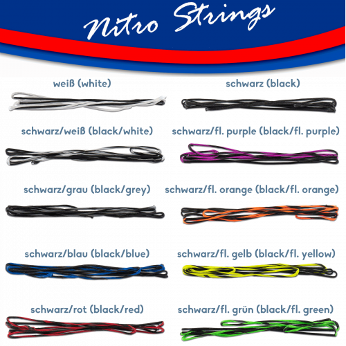 Nitro Strings Recurve Bowstring BCY 8125 (endless)